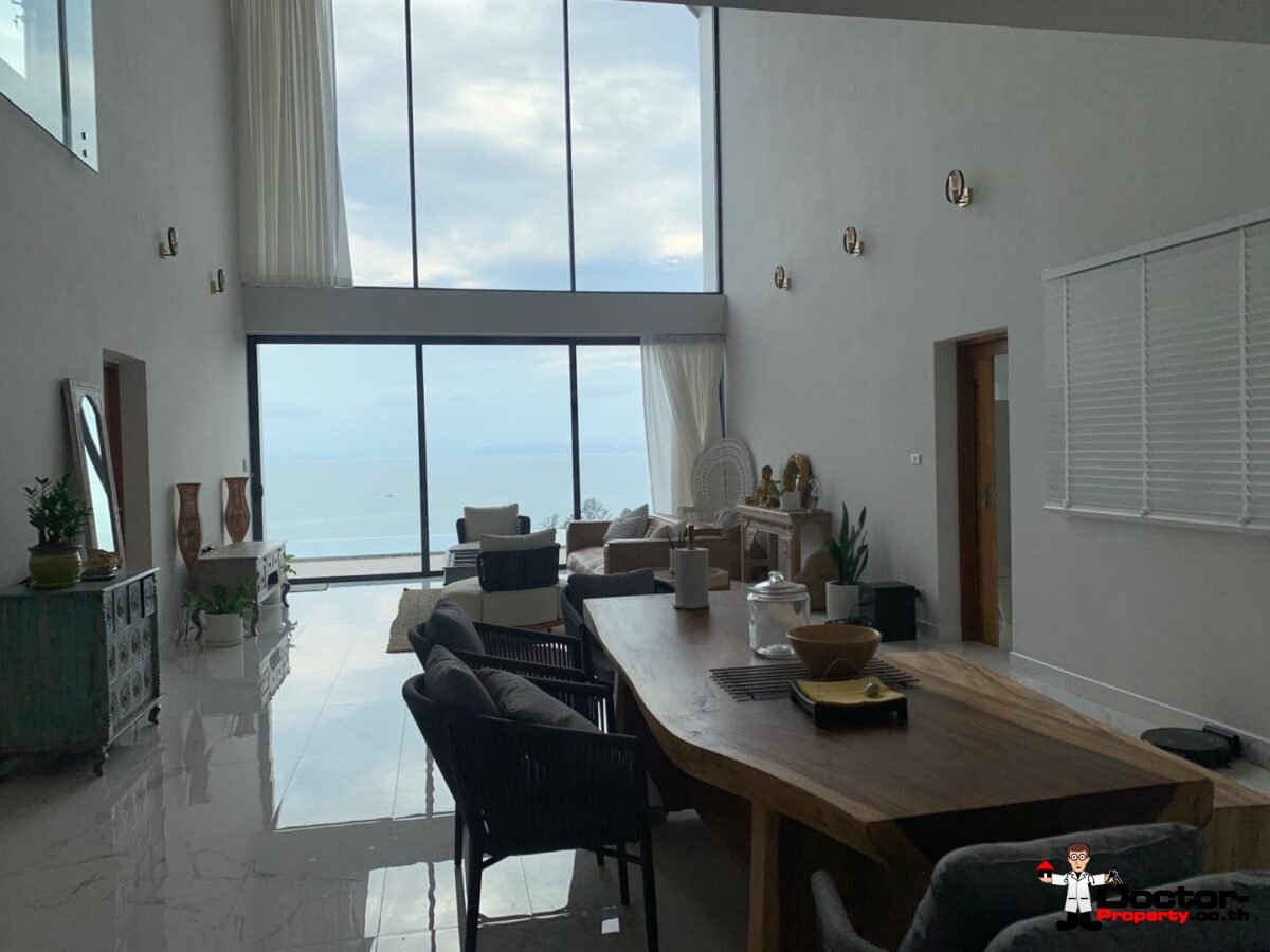 New 3 Bedroom Sea View Villa - Bang Makham -Koh Samui - for sale